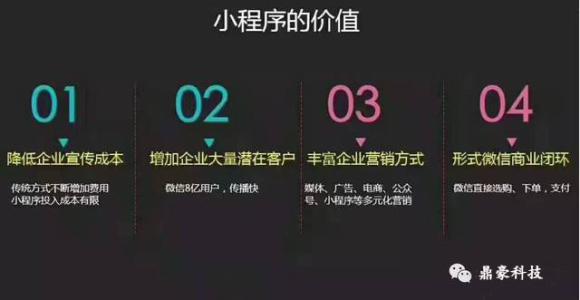 小程序优势
