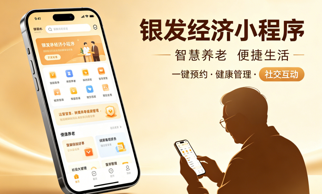 银发经济小程序开发,哪些平台正在重点扶持?