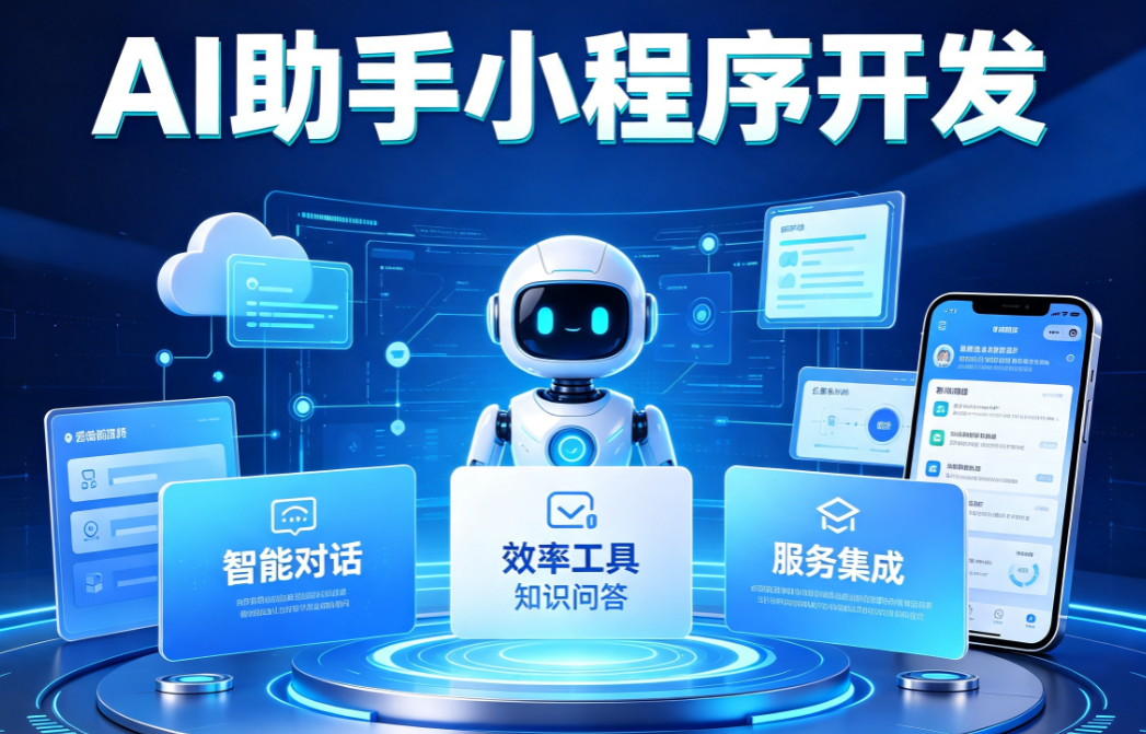 客服回复忙不过来,定制AI助手小程序一键解放人力